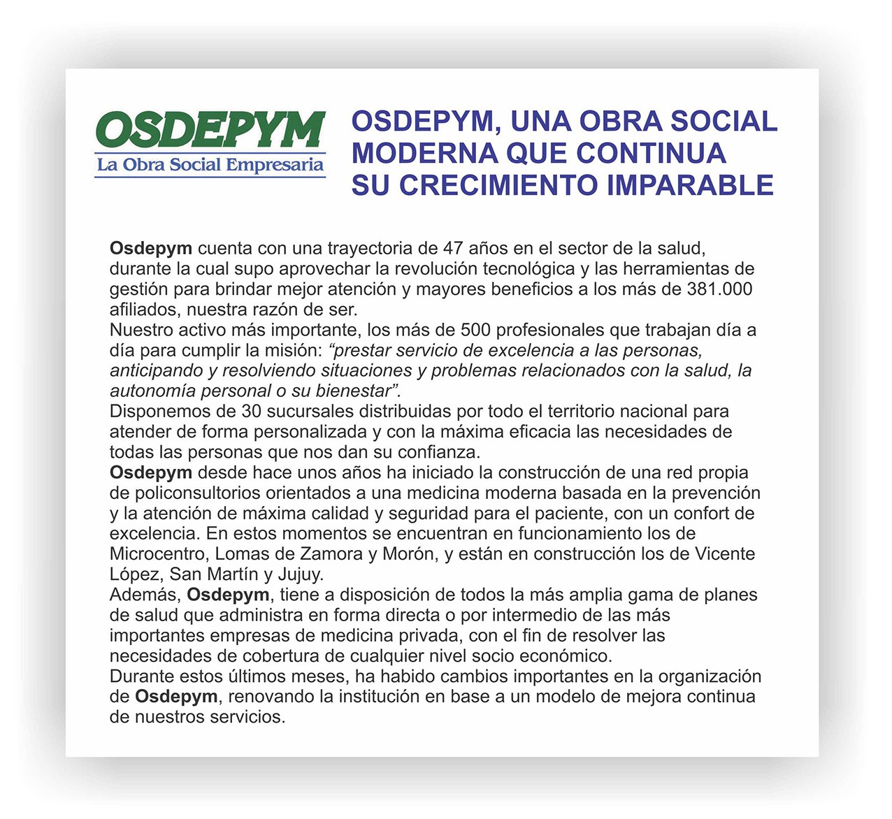 OSDEPYM